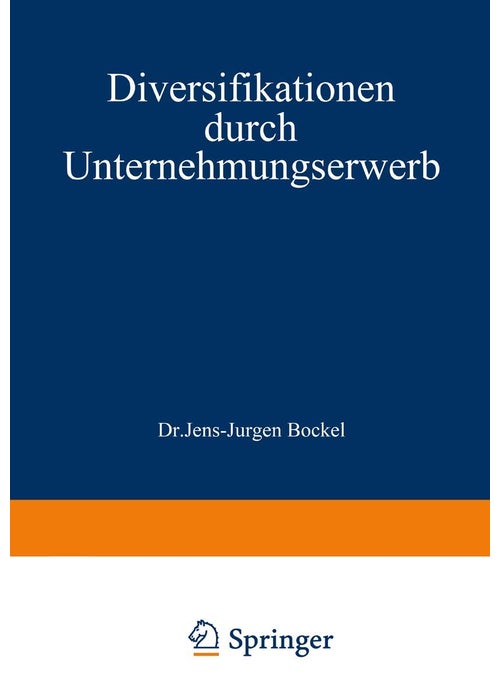 Diversifikationen durch Unternehmungserwerb