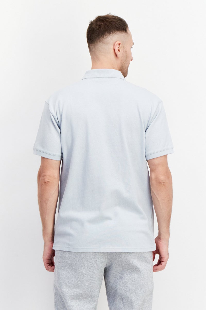 PUMA Men Sportswear Fit Brand Logo Training Polo, Grey  - Image 4