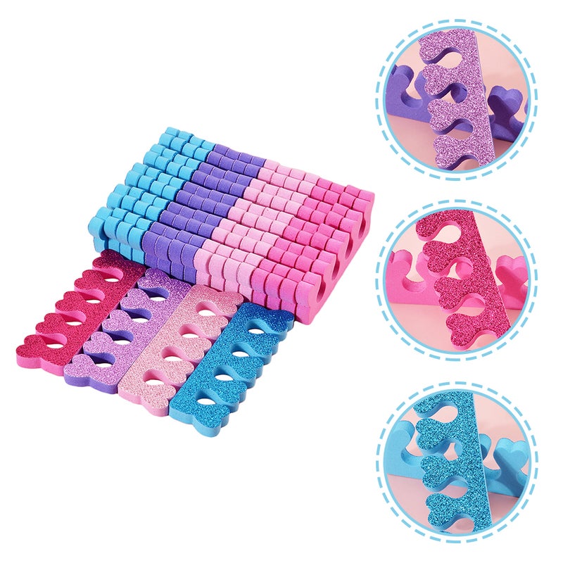 48 pcs Nail Art Accessories Manicure Toe Separators Nail Art Toe Dividers - Image 3