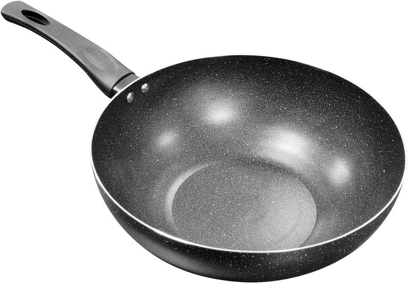 Kitchen Master Non-Stick Induction Wok 28 cm - Grey - Image 2
