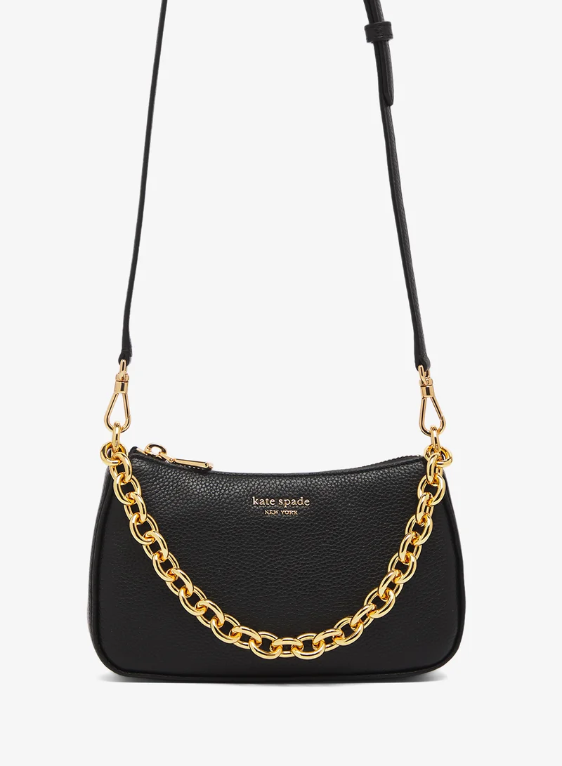 Logo Detail Zip Through Crossbody