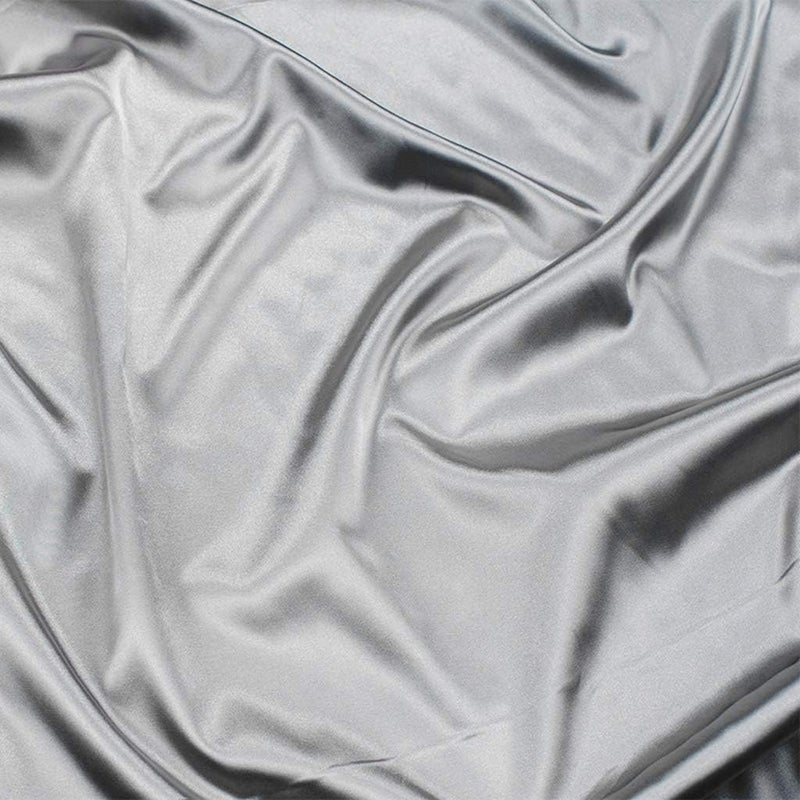 klarako Photography Backdrop 70x100cm Mercerized Cloth Background for Food Product Jewelry Tabletop Pictures Flat Lay Photo Props Gray - Image 3