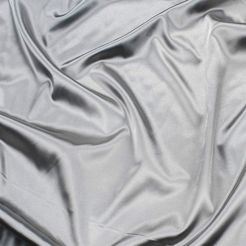 klarako Photography Backdrop 70x100cm Mercerized Cloth Background for Food Product Jewelry Tabletop Pictures Flat Lay Photo Props Gray - Image 1