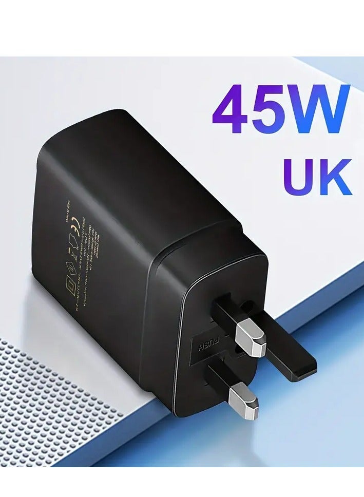 MUNTAQI Efficient 45W Power Adapter – Fast Charging for Samsung, Motorola, and Google Devices - Image 3