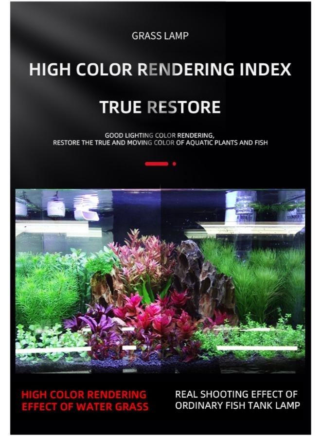 B&K Aquarium Fish Tank LED Super Bright High Quality Extensible Light Planted Reef Coral Marine Lamp Lighting Clip-on Lamp - Image 4