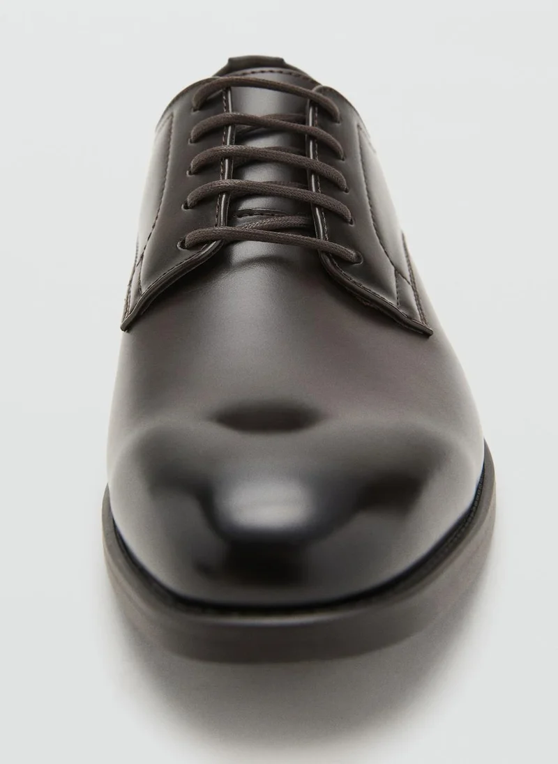 Mango Man Blucher suit shoes