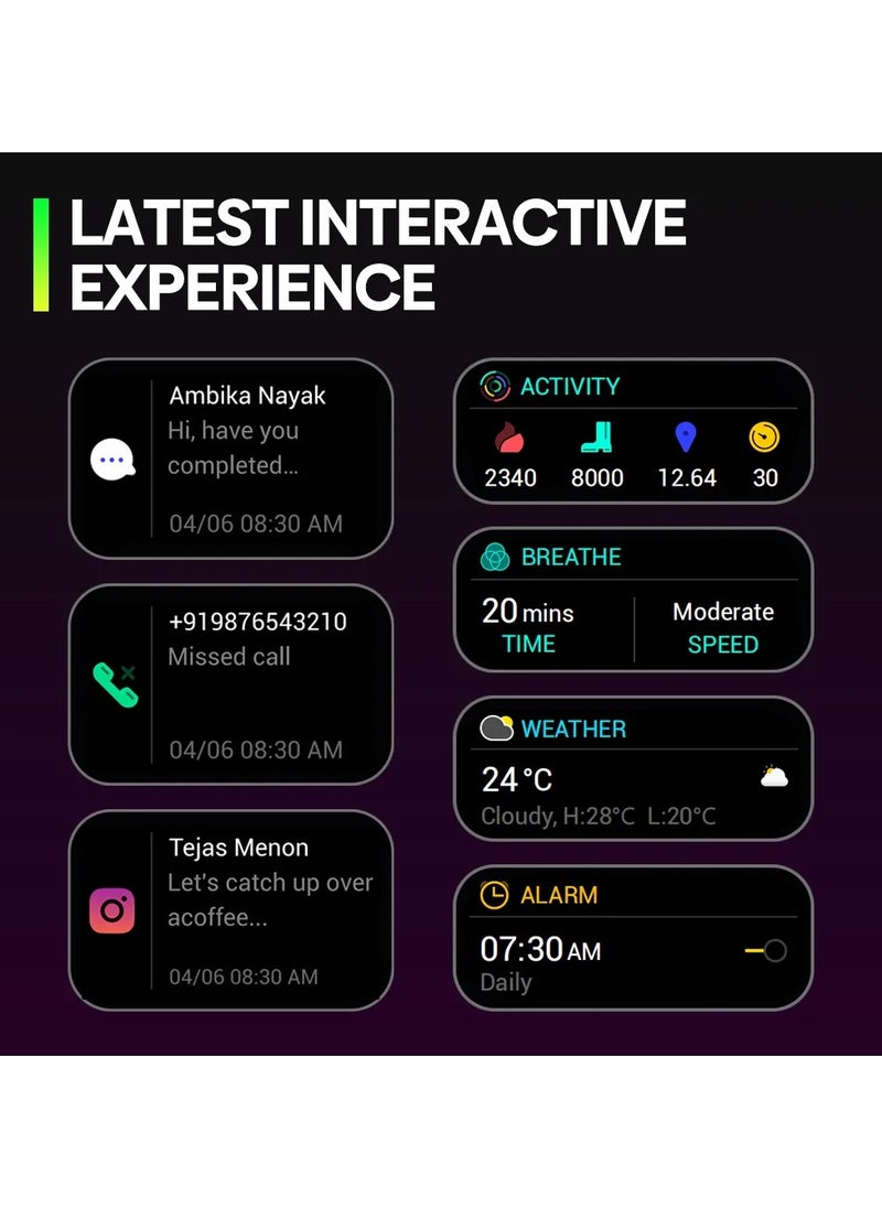 Zeblaze - New Zeblaze Beyond 3 PRO GPS Smart Watch 2.15 AMOLED Display Built-in GPS And Route Import Make Receive Phone Calls Smartwatch - Image 1