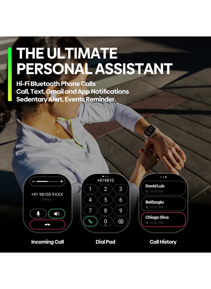 Zeblaze - New Zeblaze Beyond 3 PRO GPS Smart Watch 2.15 AMOLED Display Built-in GPS And Route Import Make Receive Phone Calls Smartwatch - Image 1