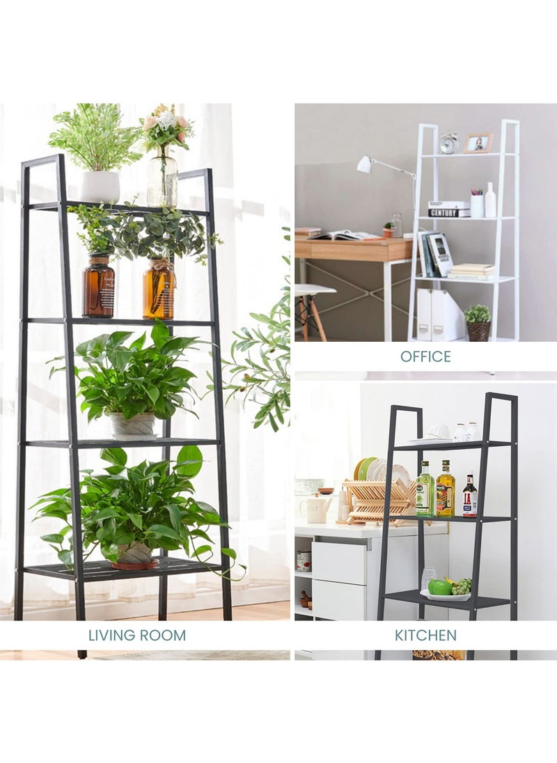 Taimi - 5-Layers Storage Rack Multi-Purpose for Office, Kitchen, Living Room and Bedroom 150x37x61CM - Black - Image 1