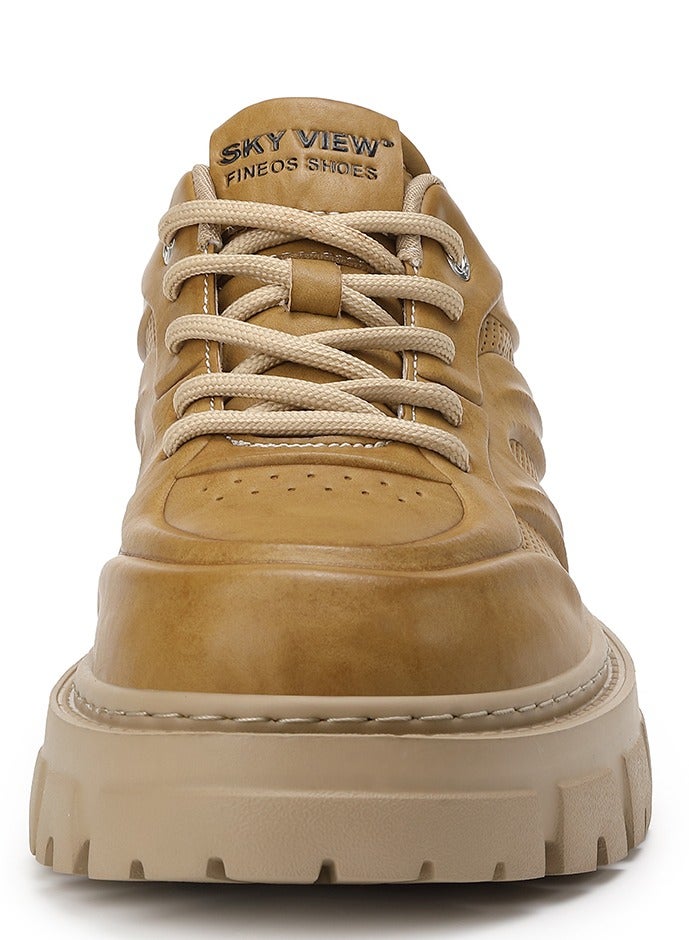 Sky View Men's Fashion Shoes Casual indoor outdoor Lightweight Lace-Up Non Slip Low Top Martin Boots Walking comfortable Work buisness soft sole - Image 3