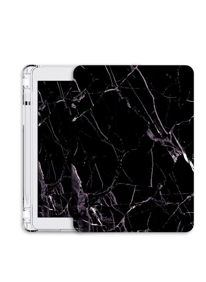 غطاء حماية لجهاز iPad 8 بفتحة قلم iPad 10.2 بوصة، حافظة مسطحة لجهاز iPad Air4 مقاس 10.9 بوصة، حافظة جلدية لجهاز Pro11 مقاس 10.5 بوصة