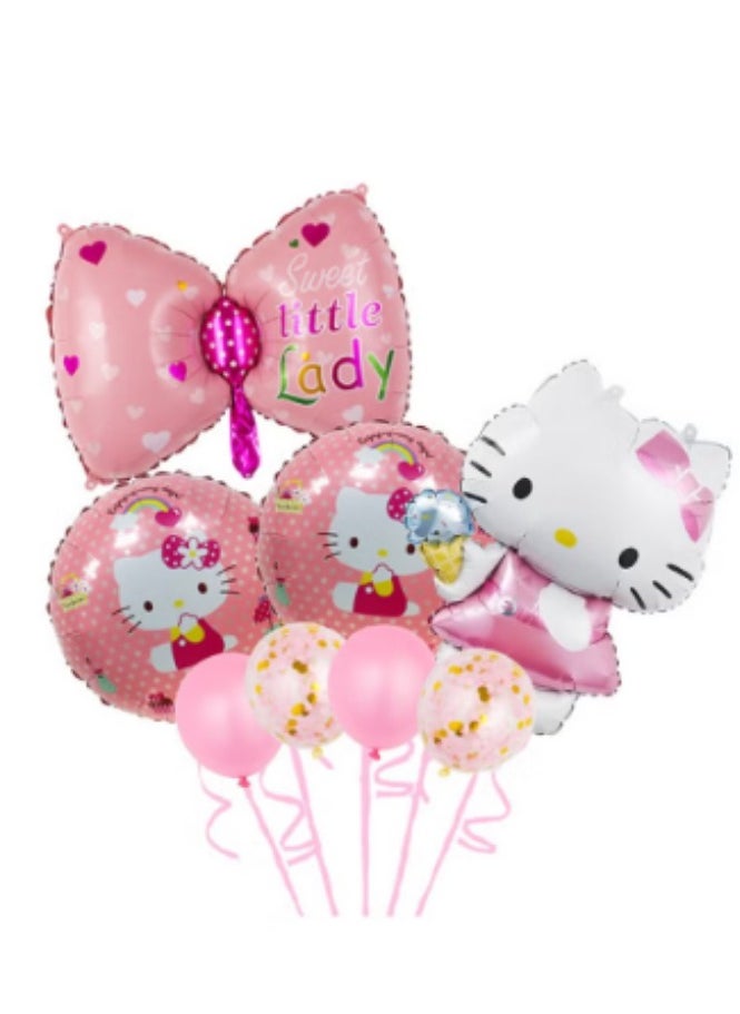 Hello Kitty - Hello Kitty series balloon decoration set - Image 1