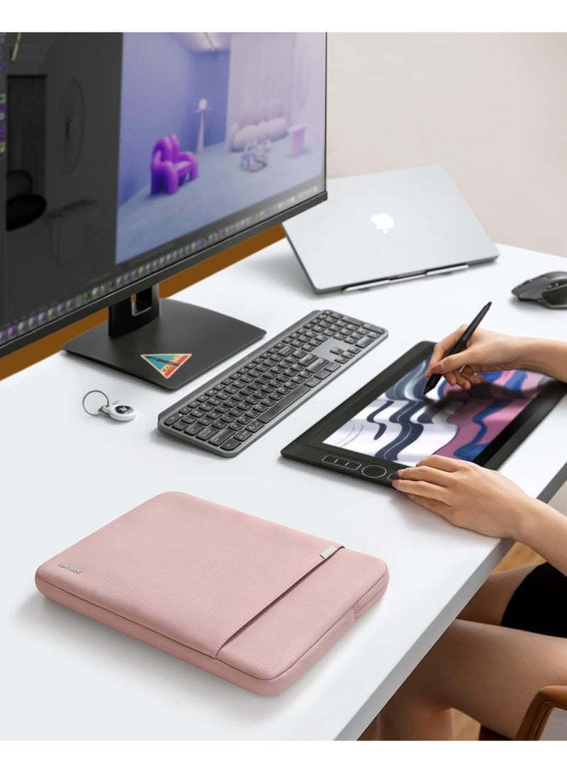 Tomtoc Defender-A13 Case for 14 Inch MacBook Pro M4/M3/M2/M1 Water-Repellent Shockproof Full Protection Eco-Friendly Laptop Sleeve - Image 4