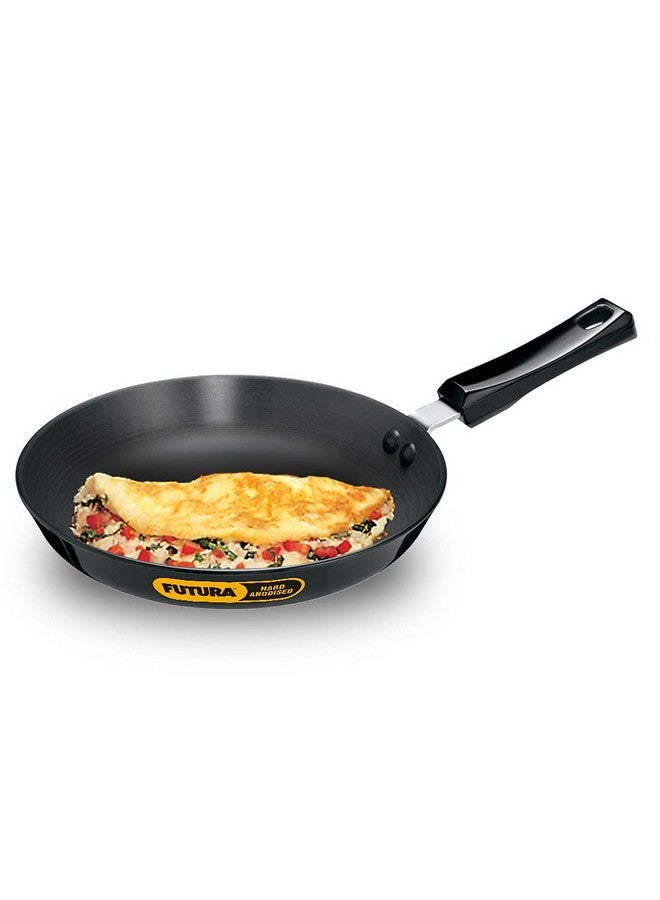 Hawkins Futura 24 cm Frying Pan, Hard Anodised Fry Pan, Black (AF24) - Image 1