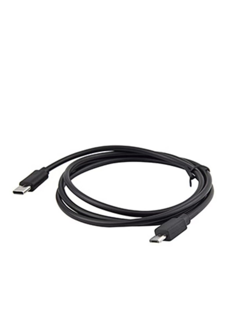 Generic Micro to TYPE C data cable, OTG connection power cable, transmission cable, USB adapter cable, 1m  - Image 1