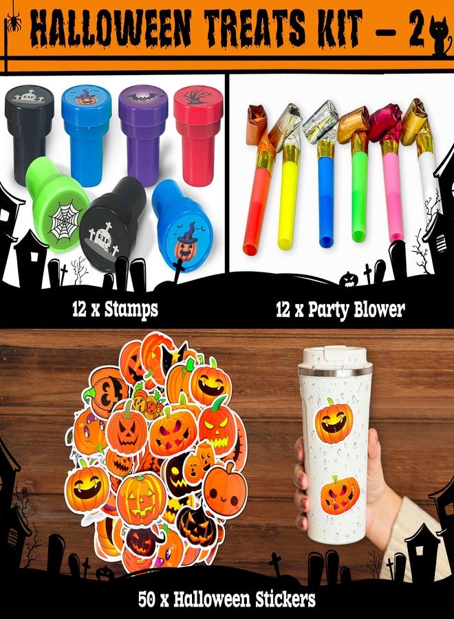 LINAYE 12 Pack Halloween Non-Candy Treats for Kids, Halloween Party Favors Gifts for Classroom School, Halloween Goodie Treat Bags Fillers Stuffers Gifts for Kids - Image 4