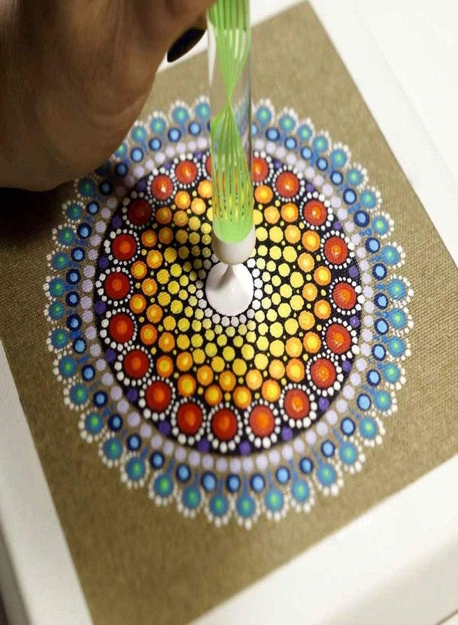 Definite Mandala Art Dot Painting Tools Set Designer Acrylic Tools & Color Shaping Tools (8 Pcs Mandal Tool, 5 Pcs Dotting Tool & 5 Color Shaper Tools) - Image 4