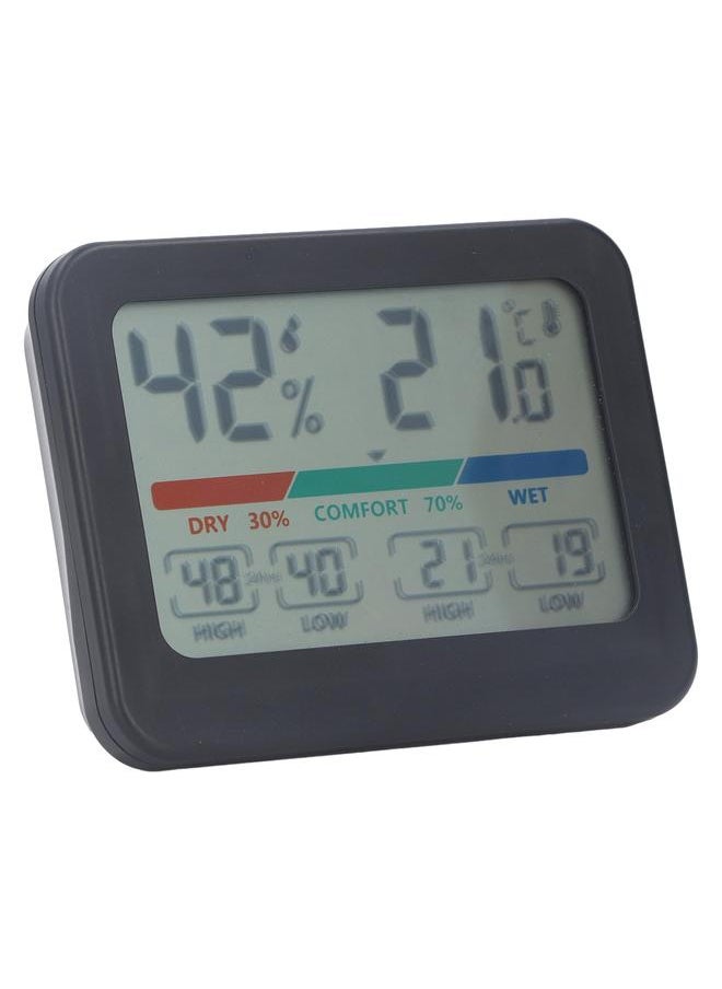 Thoraya - Digital Thermometer Hygrometer HD Screen Real Time Monitoring Accurate Indoor Temperature Humidity Monitor for Home - Image 1