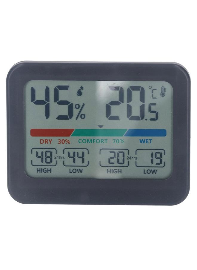Thoraya - Digital Thermometer Hygrometer HD Screen Real Time Monitoring Accurate Indoor Temperature Humidity Monitor for Home - Image 1
