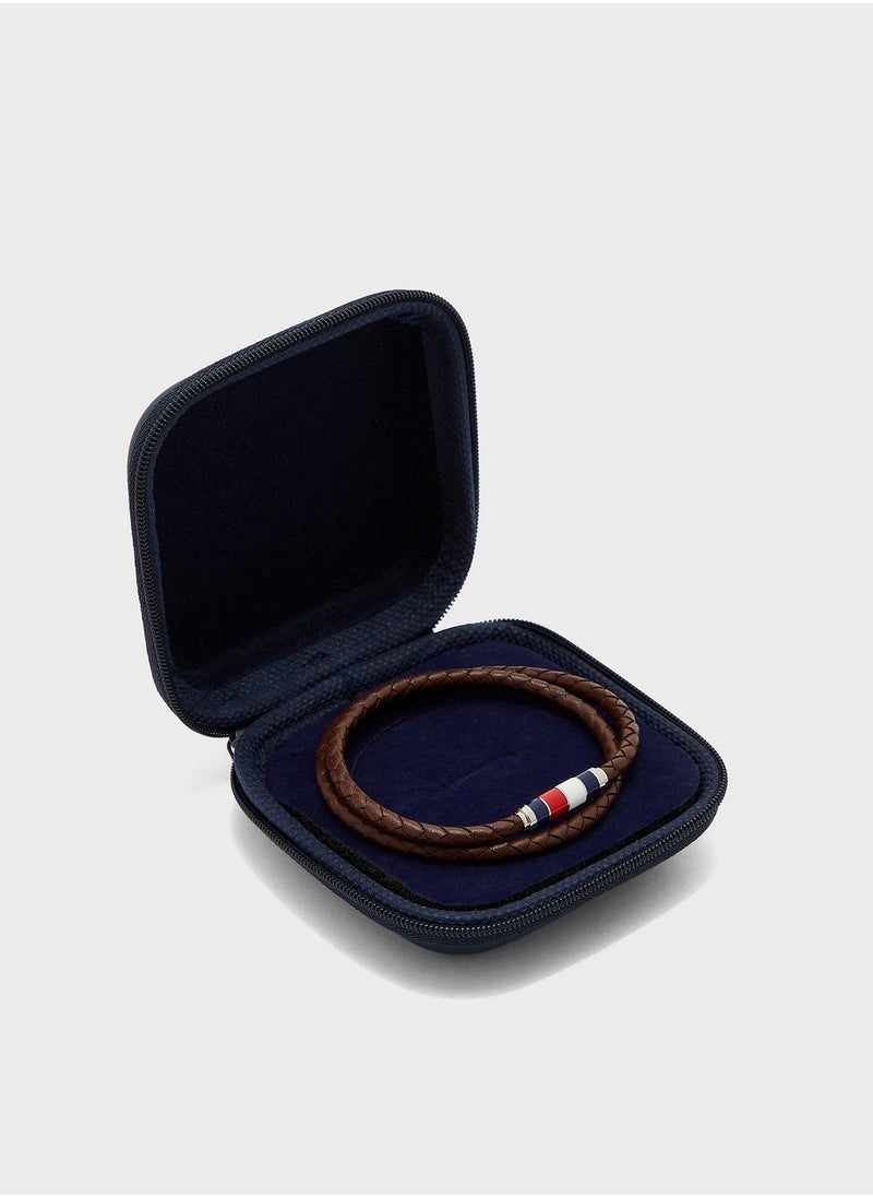 TOMMY HILFIGER - Double Wrap Bracelet - Image 1