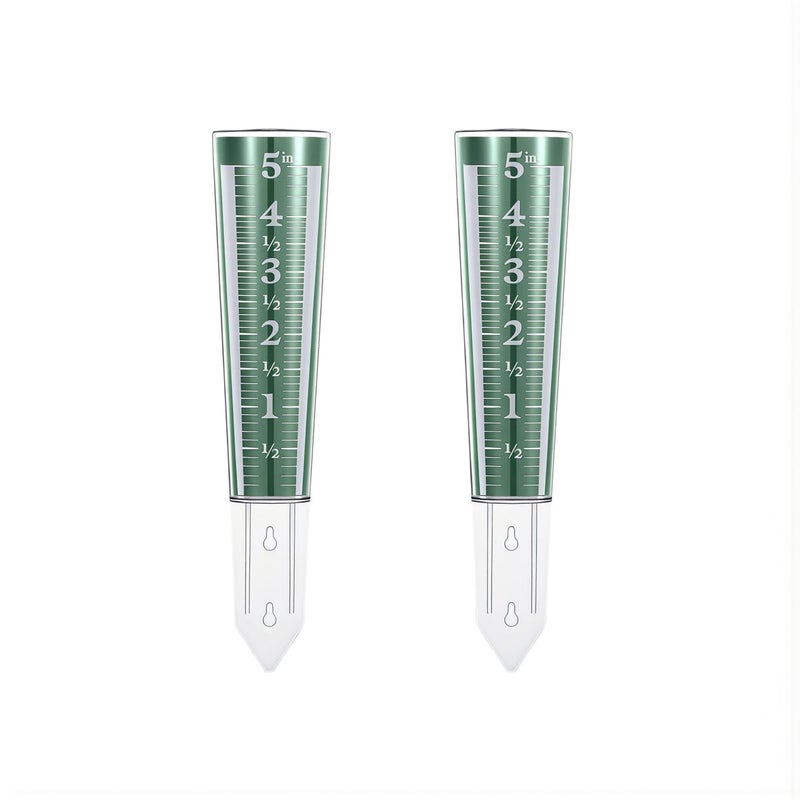 5 Inch Slim Compact Rain Gauge Easy To Carry Multi Spot Measurement Precipitation Tool - Image 3