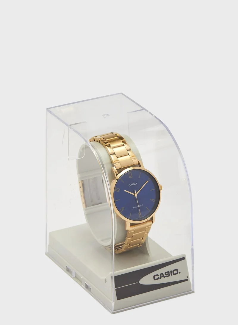 CASIO Ltp-Vt01G-2Budf Analog Watch