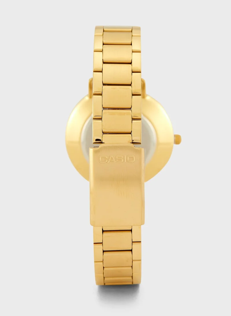 CASIO Ltp-Vt01G-2Budf Analog Watch