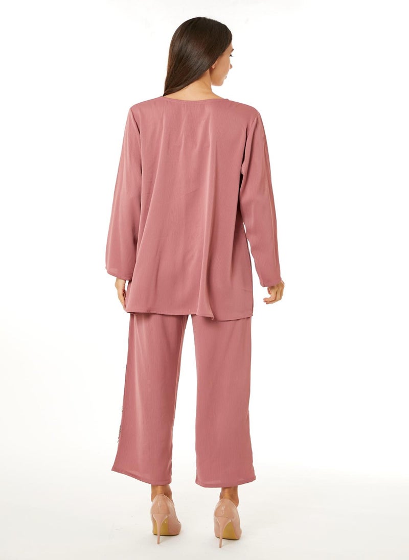 MOiSTREET Pink Zoom Top and Pants Set - pzsku/Z14B299B8A12F08FF0F3DZ/45/_/1728474928/7b4a584a-9c94-49ab-9b3c-8830f5b76008