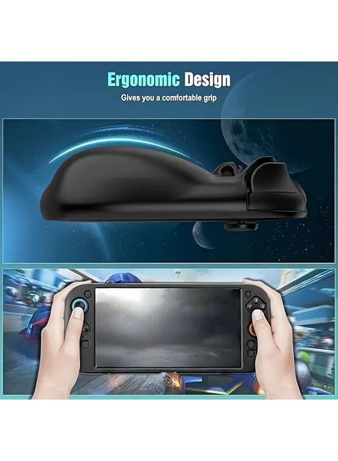 حافظة واقية زرقاء لجهاز Nintendo Switch 2 مع قبضة مضادة للانزلاق وحماية من السقوط - Image 4