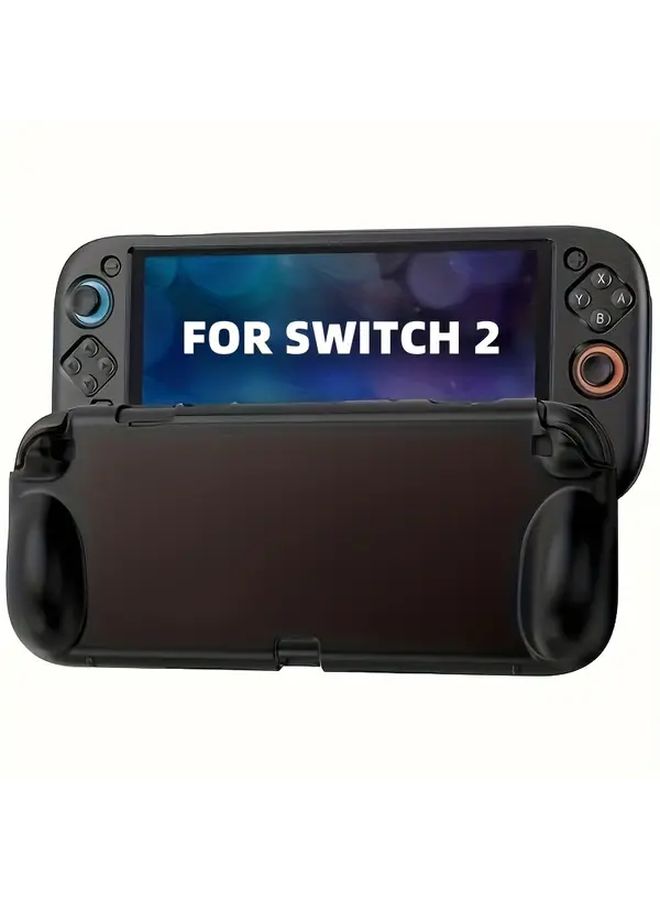 حافظة واقية زرقاء لجهاز Nintendo Switch 2 مع قبضة مضادة للانزلاق وحماية من السقوط - Image 1