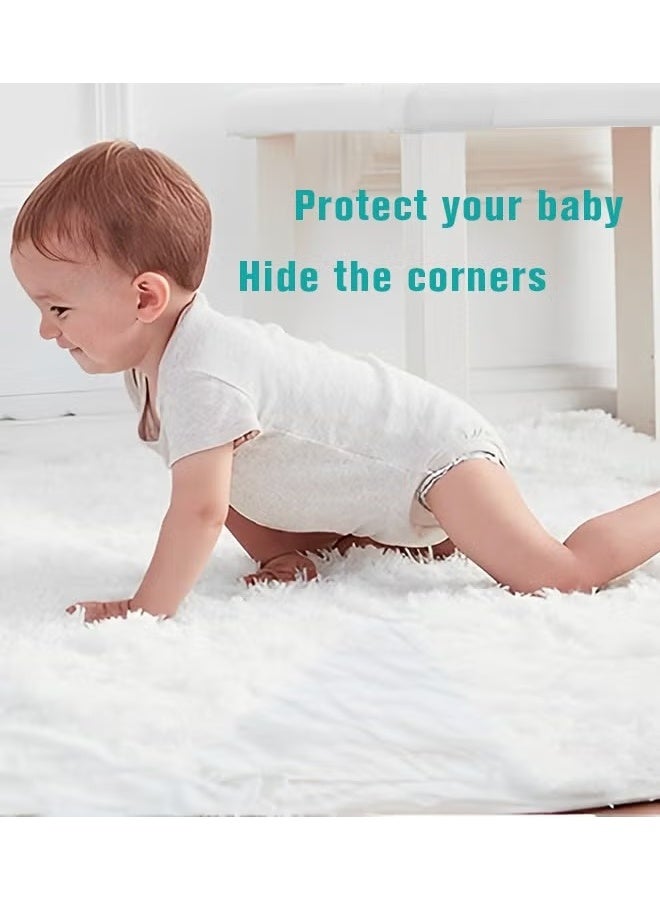 HOOKOR Baby Proofing Edge and Corner Guard Protector Set For Furniture or Tables 4m Edges & 4 Foam Corners - Image 3