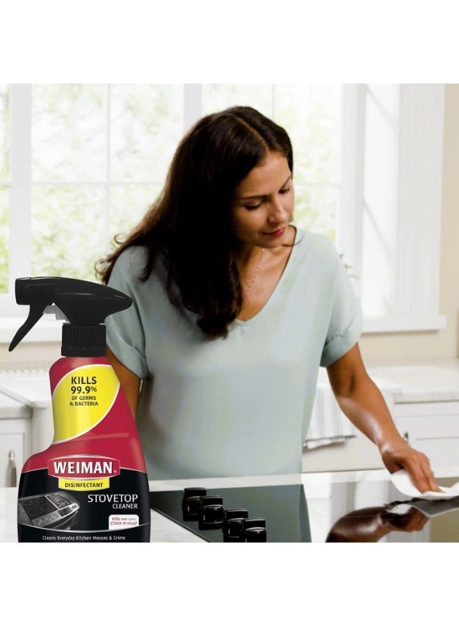 ويمان منظّف سطح الموقد الزجاجي – 12 أونصة - Image 2