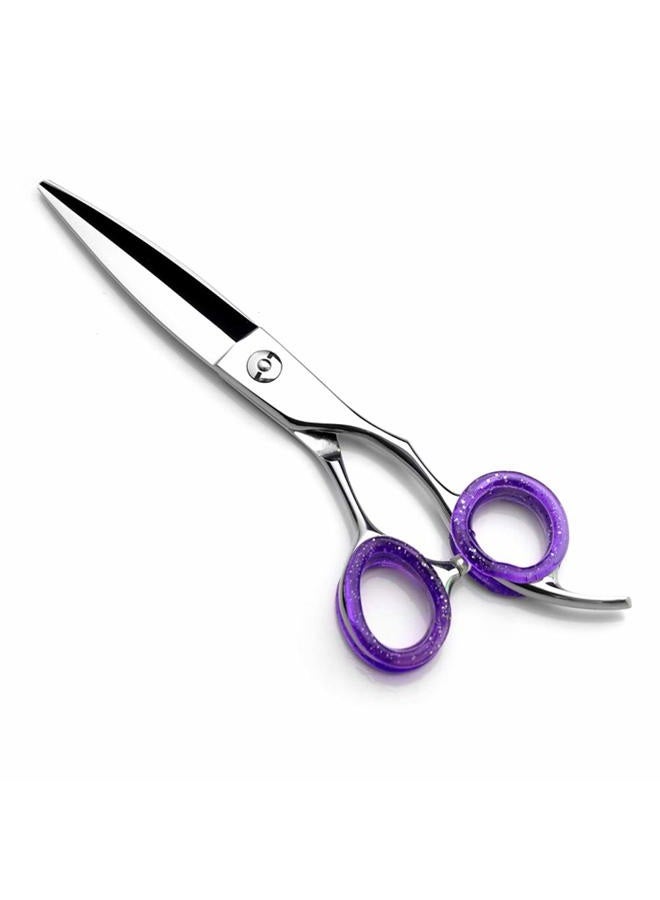 Luzen 12Pcs Soft Silicone Scissors Finger Rings Grips Inserts Grooming Shear Thumb Inserts Finger Protector Ring Scissor Accessories for Barber Hair Cutting Scissors Pet Shears, Random Color - Image 3