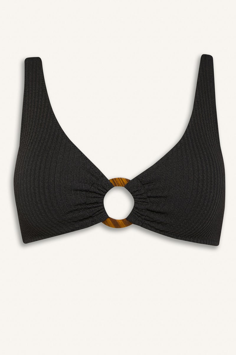DeFacto Woman Fall in Love Regular Fit Crepe Bikini Top - Image 1