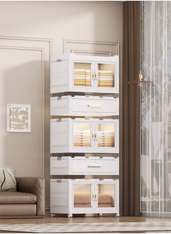 keke 3 Layers Clear Folding Storage Boxes with 3 drawers  - Image 4