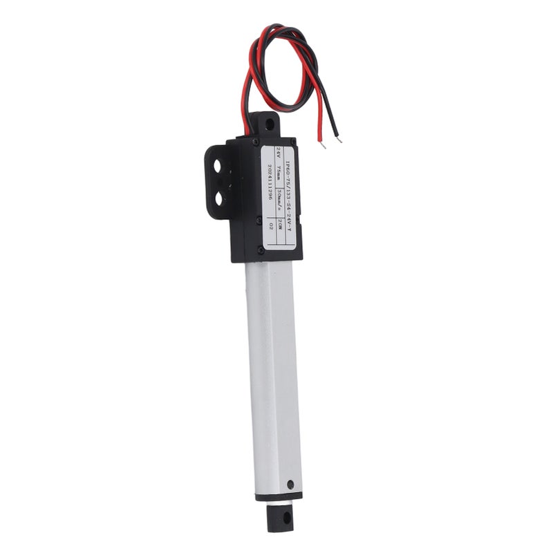 Mini Linear Actuator with Wings 24V DC Automatic Telescopic Electric Linear Actuator 20N Thrust 75mm Stroke 30mm/s Speed - Image 3
