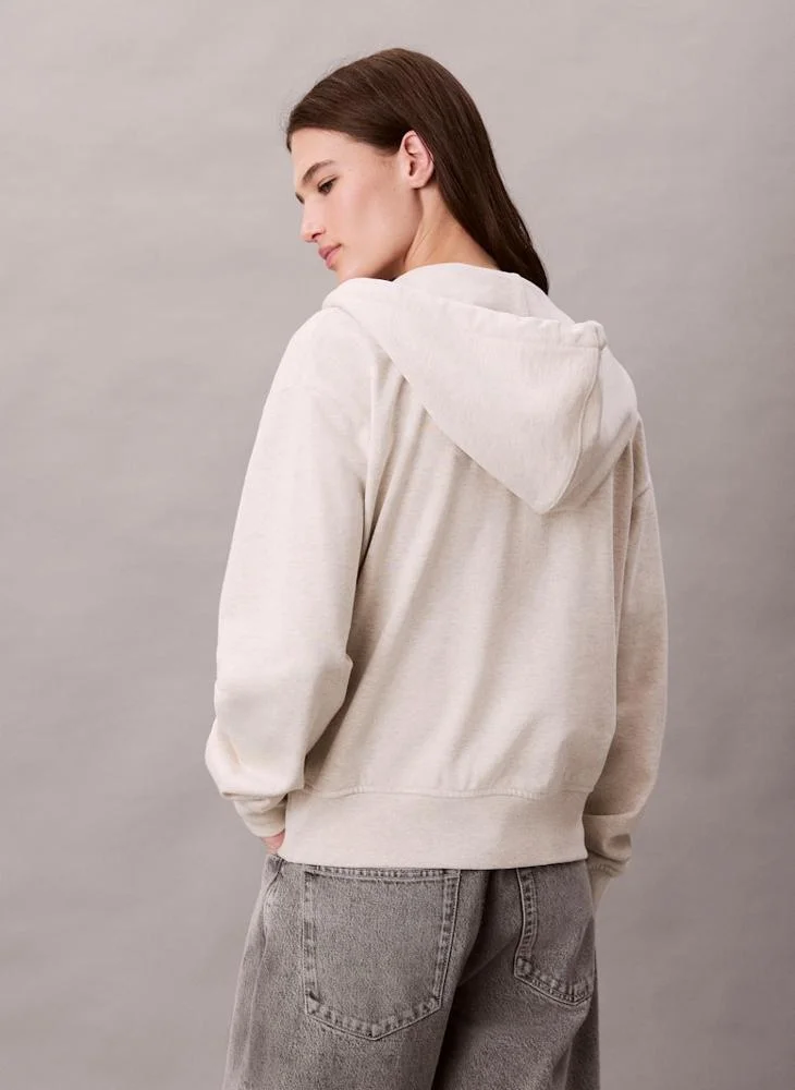 كالفن كلاين جينز Essential Zip Through Hoodie