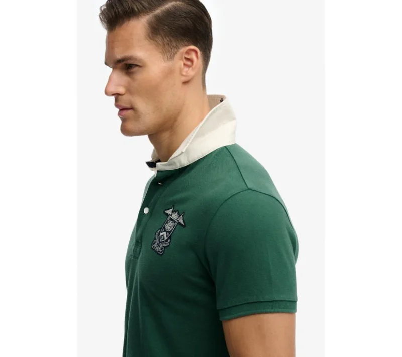 Superdry  Vintage Pique Rugby Polo for Men | Best Price UAE