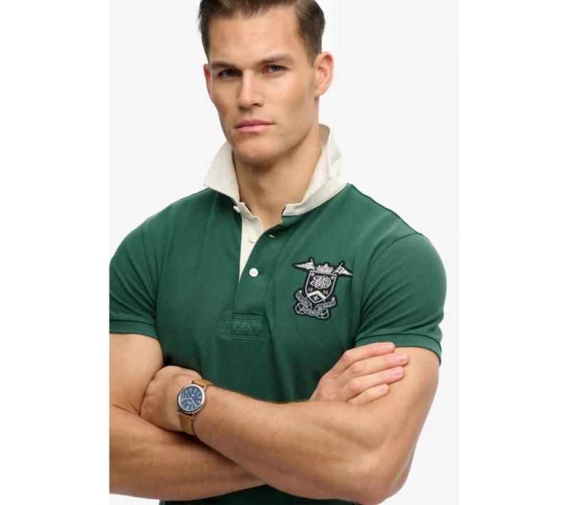Superdry  Vintage Pique Rugby Polo for Men | Best Price UAE