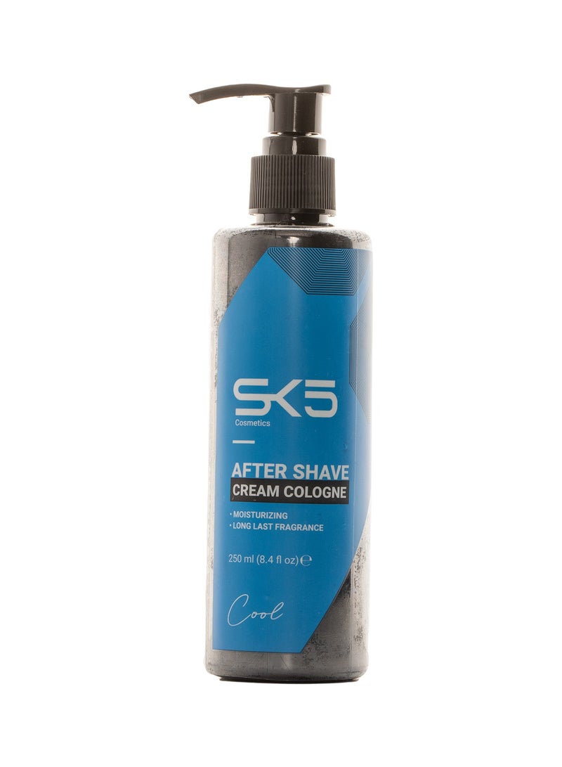 SK5 Cool After Shave Cream Cologne - Vitamin-Enriched Skin Protection, 250ml - Image 1
