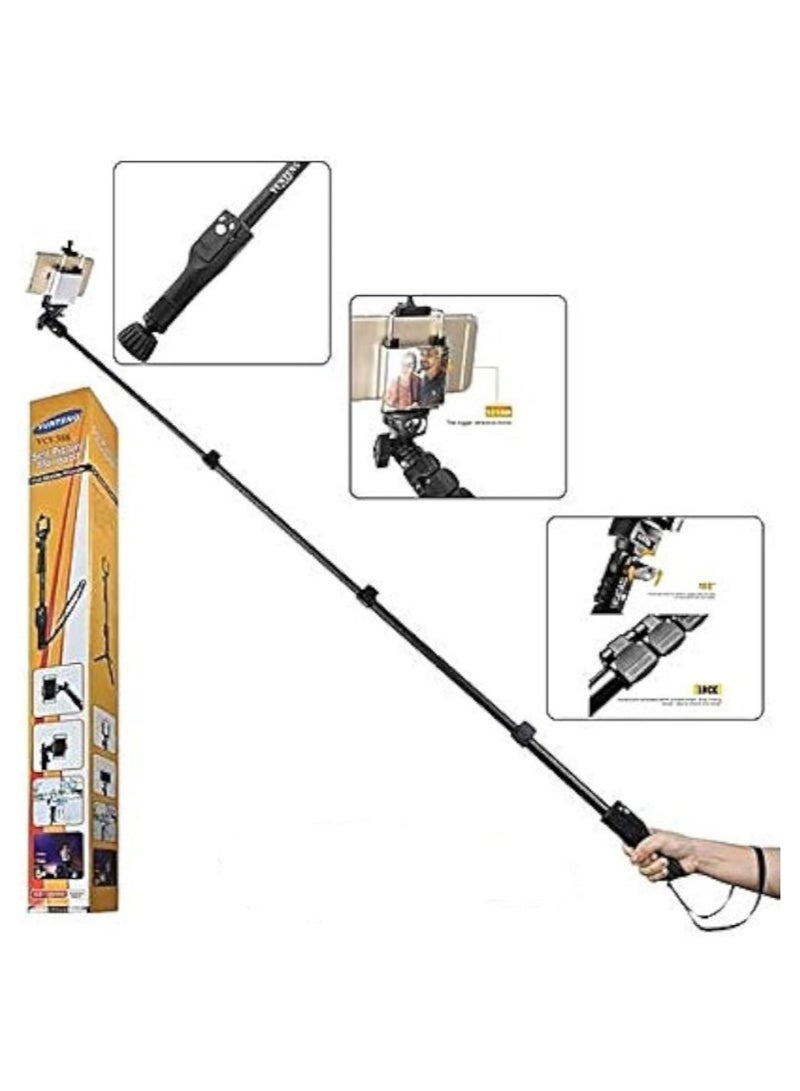 ينجتينج يونجتنج YT-1288 عصا سيلفي بلوتوث 1250 ملم - Image 3