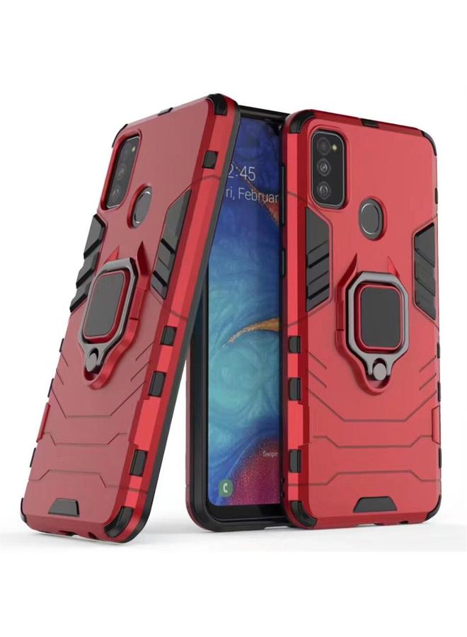 Zaboon Case For Galaxy M30s Shockproof PC + TPU Case with Magnetic Ring Holder - Image 1