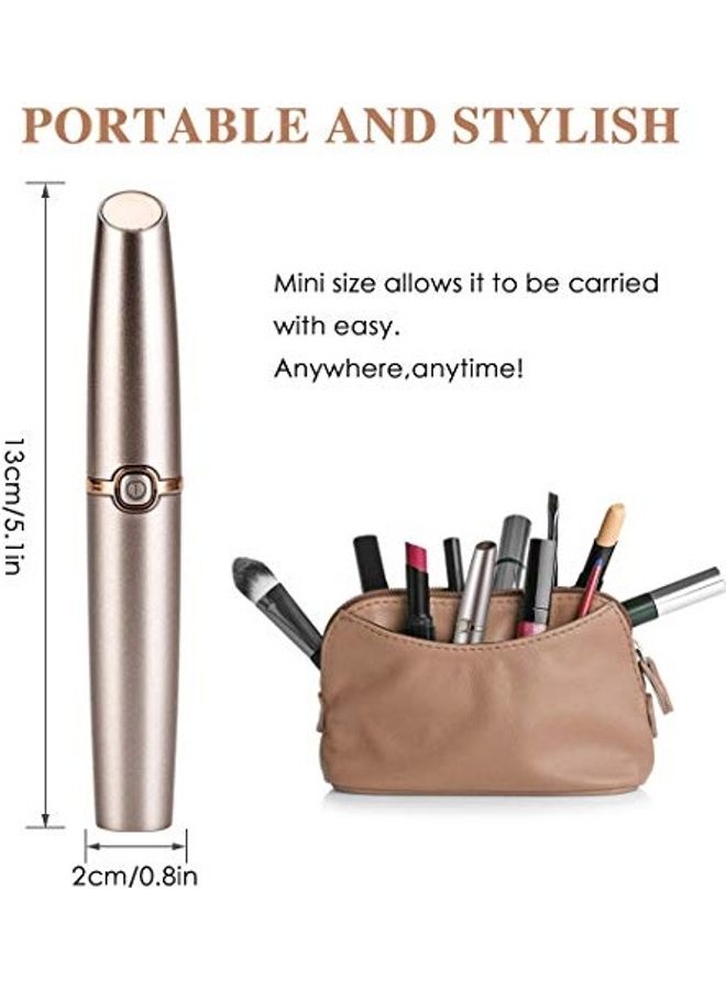 Electric Eyebrow Trimmer Rose Gold - Image 5