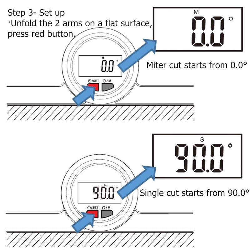GemRed Digital Miter Saw Protractor - Image 5