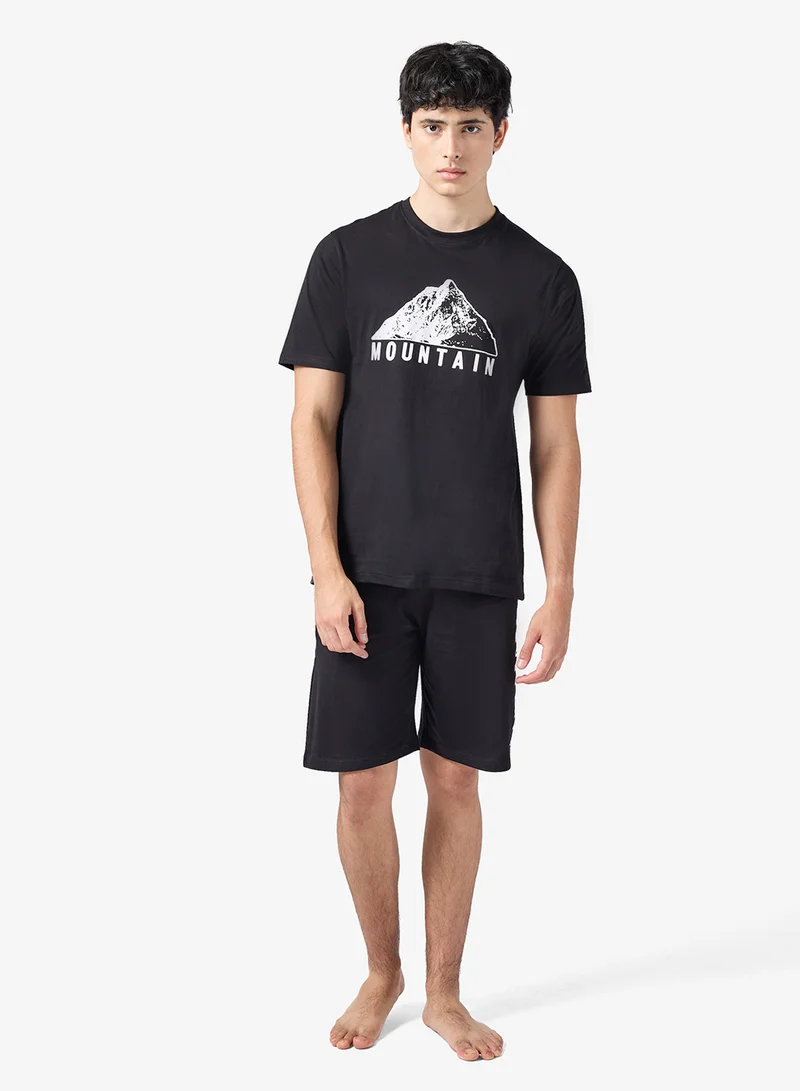 Nightwear T-Shirt & Shorts Sets