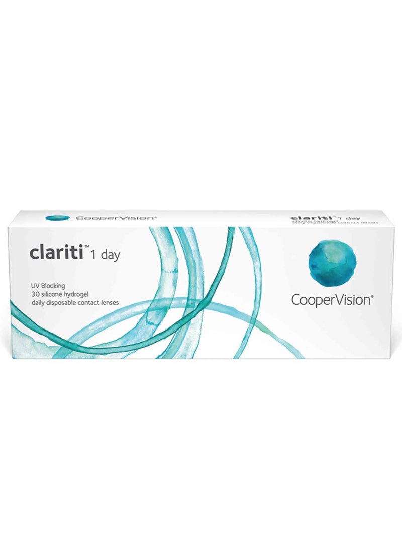 CooperVision CooperVision Clarity Daily UV Blocking Powered Clear Contact Lenses 