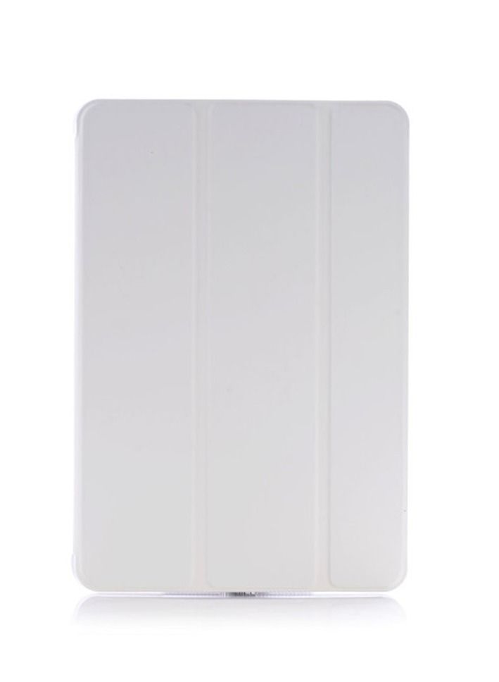 Loquat White iPad case with pen slot 