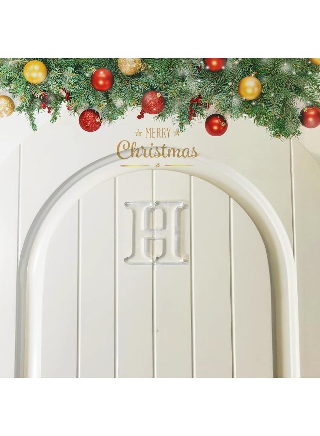 TPGP 4 Inch Designable Acrylic Letters Unfinished Acrylic Letters For Wall Decor Decorative Standing Letters Slices Sign Board Decoration For Craft Home Party Projects (T) - Image 5