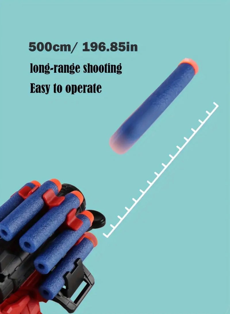 Just Quality Spider Man Launcher Gloves, Superhero Spider Web Shooting Game for Kids, Spider Shooting Toy, Spider Man Launcher Gloves Educational Toy, Spider Launcher Wrist Toy Costume Cosplay Superhero Toy Gift - Image 3