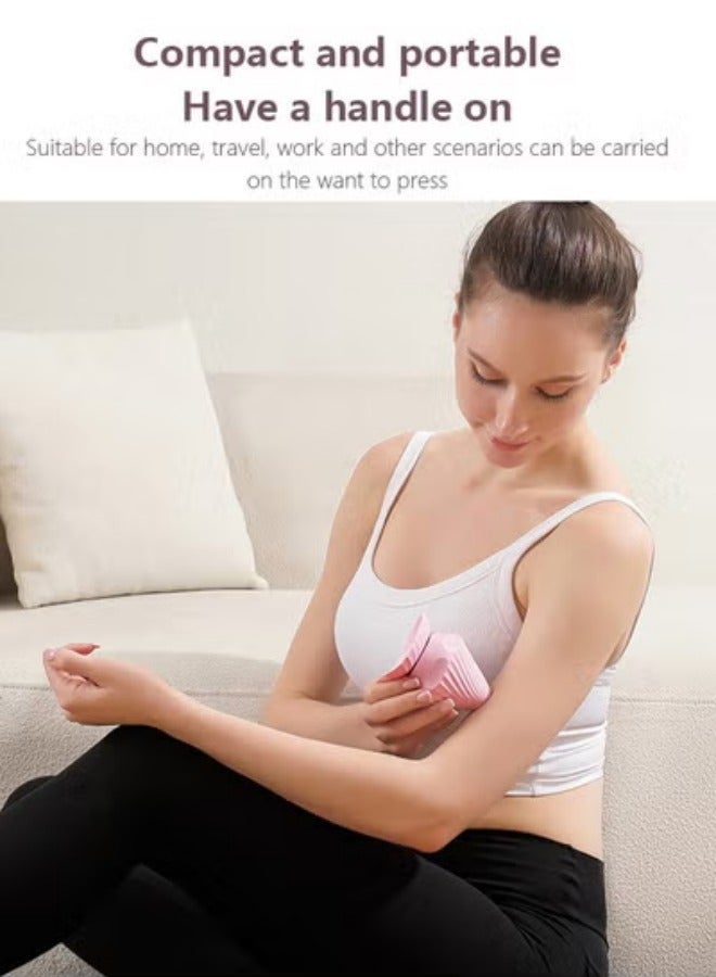 كرة تدليك كهربائية لتخفيف الألم | جهاز تدليك لليد والرأس والقدم | تمارين اللياقة البدنية وتحرير اللفافة العضلية | الضغط المهدئ لتخفيف التوتر واسترخاء العضلات - Image 5